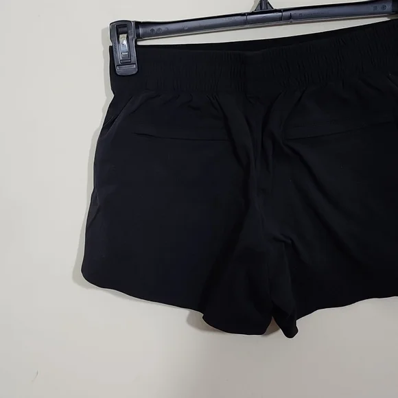 Athleta Black Running Black Shorts Women's Size 4 - Picture 5 of 9